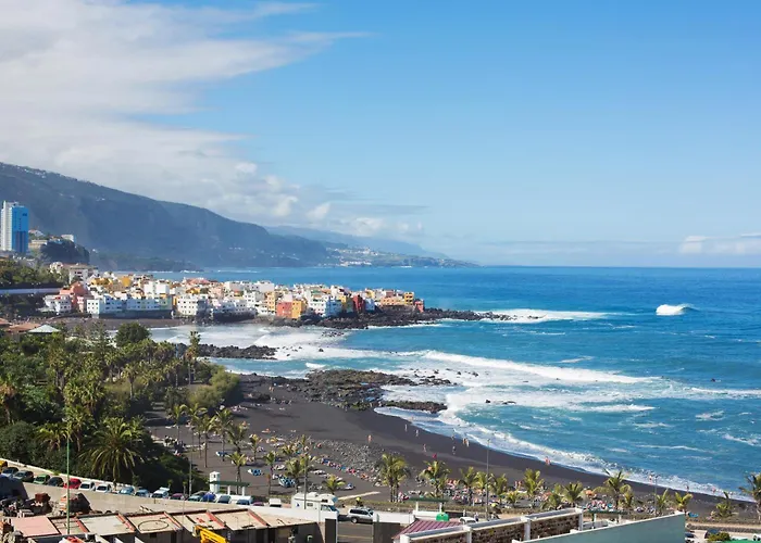 Daire Charming Puerto Cruz, Terrace & Pool Access